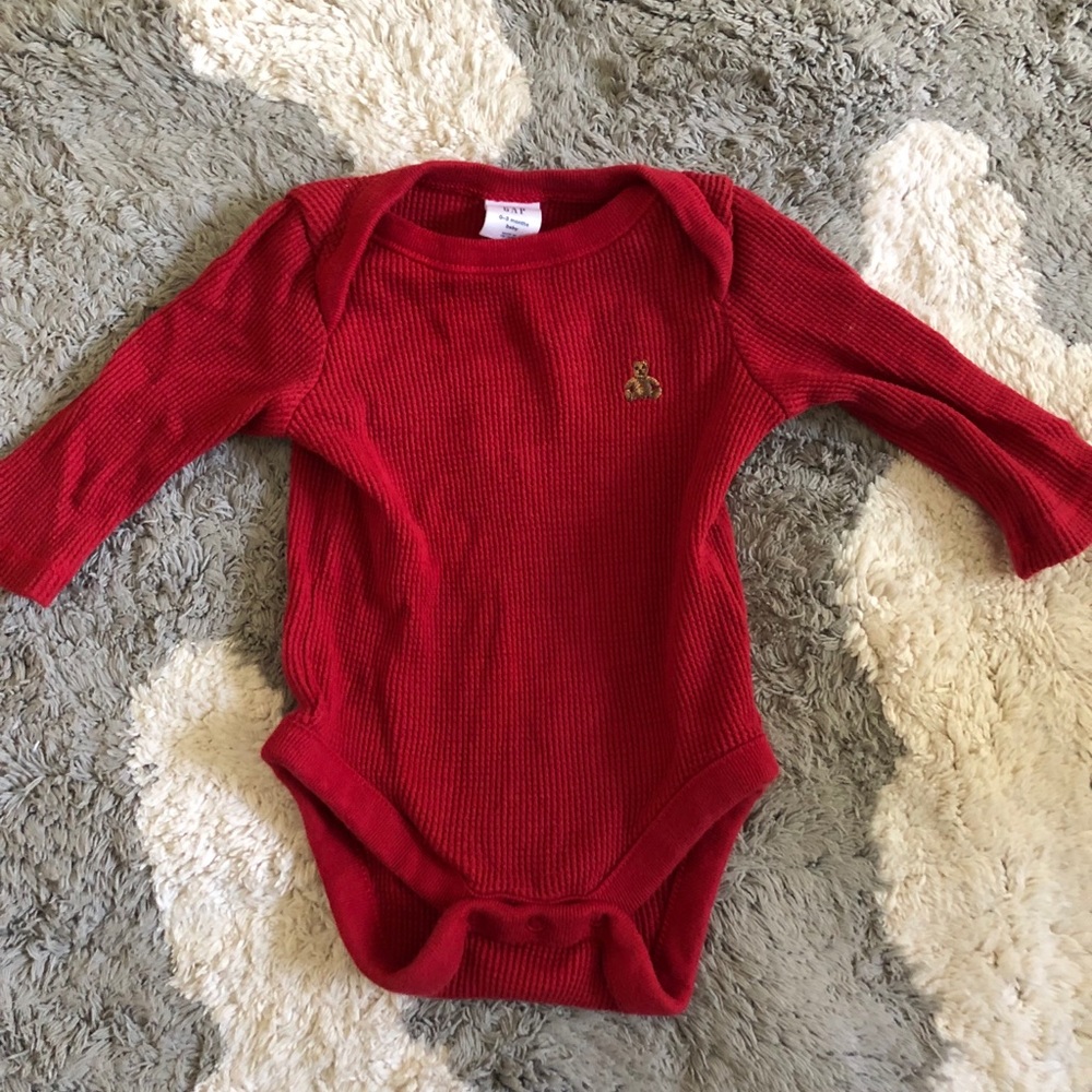 Gap Baby Waffle Knit Onesie